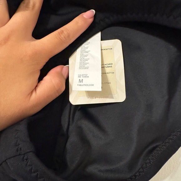 Fabletics boardwalk Swim Bottom Sz medium - Picture 5 of 6